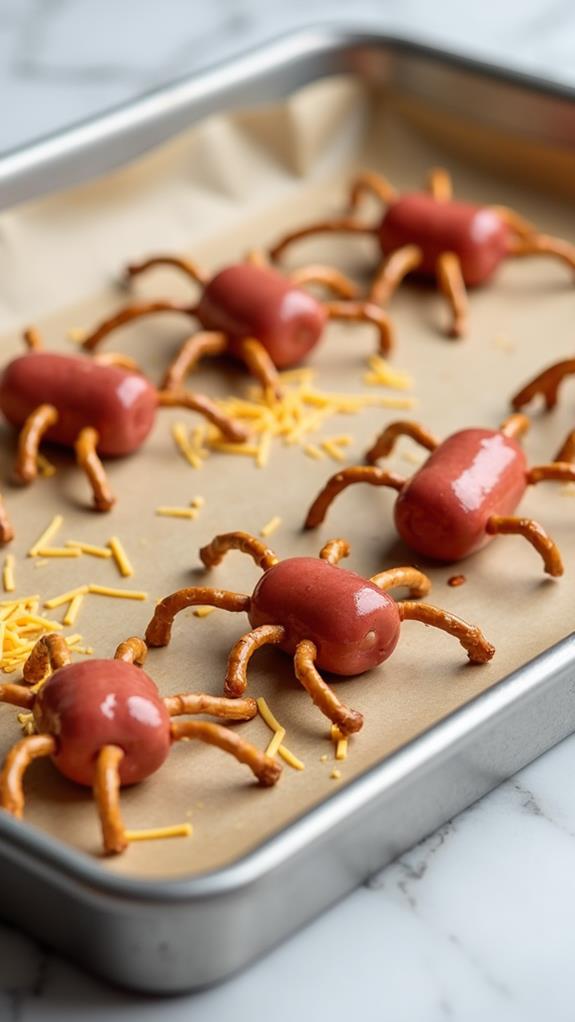 arrange cookies on sheet