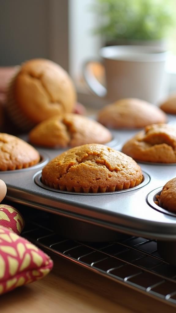 bake and cool cupcakes