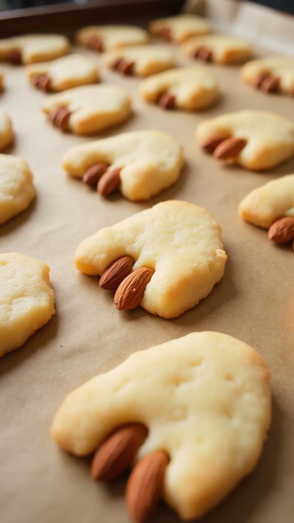 bake until lightly golden