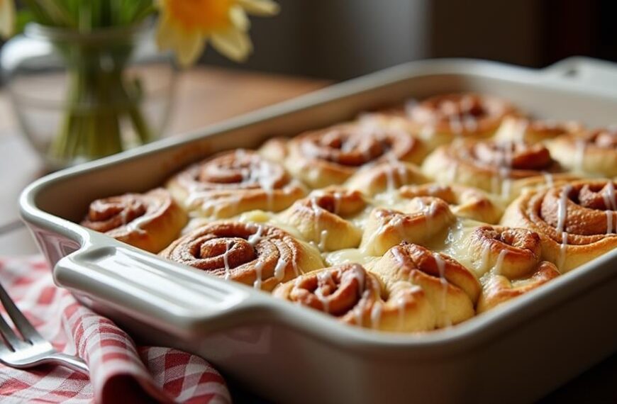baked cinnamon roll delight