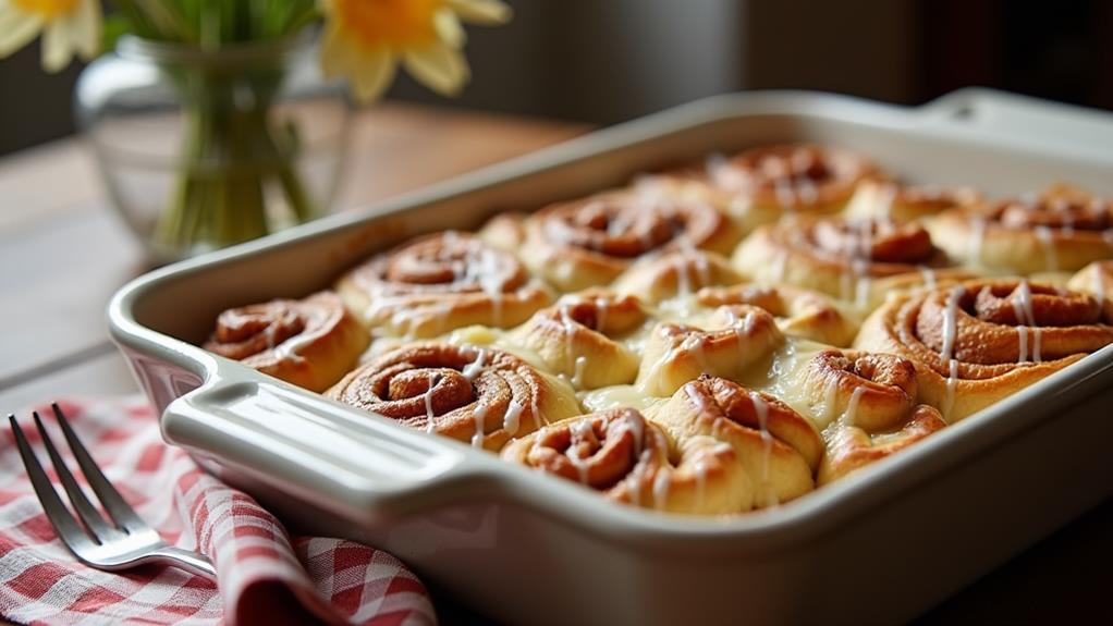baked cinnamon roll delight