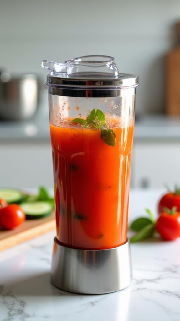 blend to preferred thickness