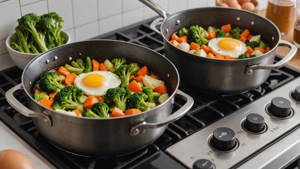 boiling vs poaching healthiness