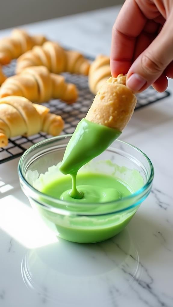 candy melts decorating step