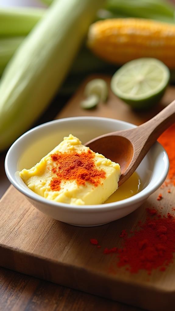 chili lime butter preparation