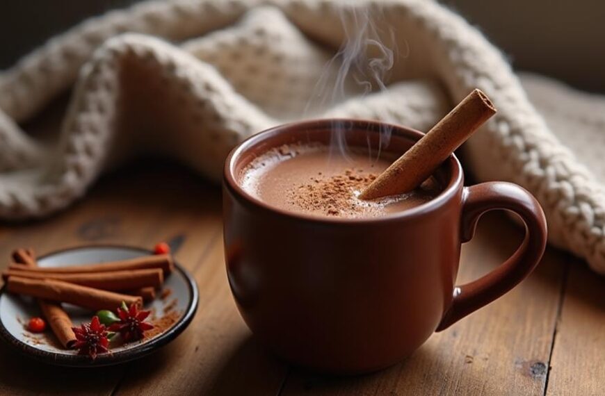cinnamon infused cocoa delight