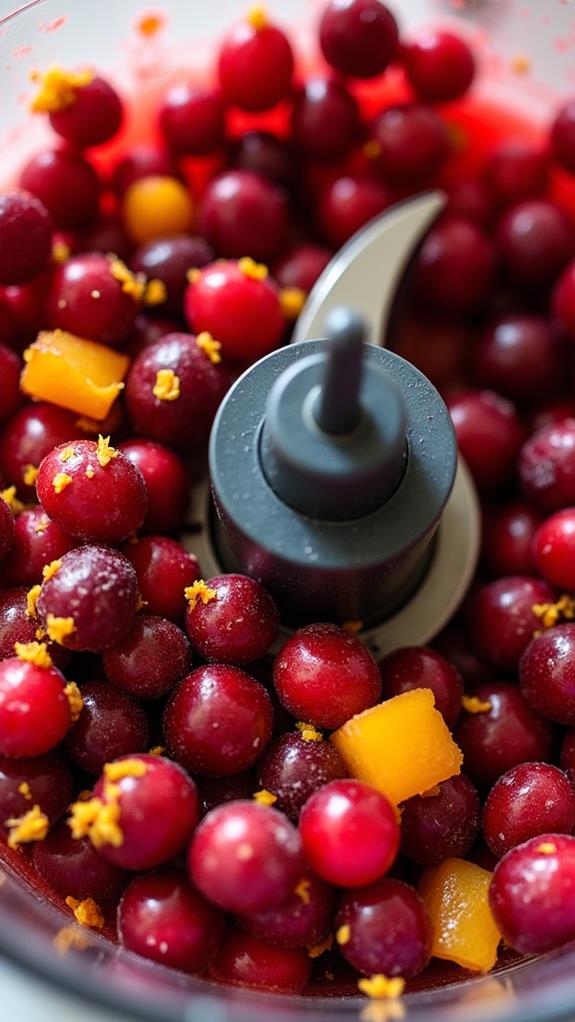 coarsely chop using pulses