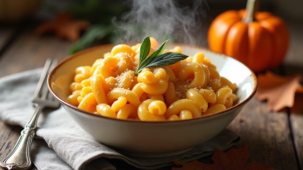 creamy butternut squash pasta