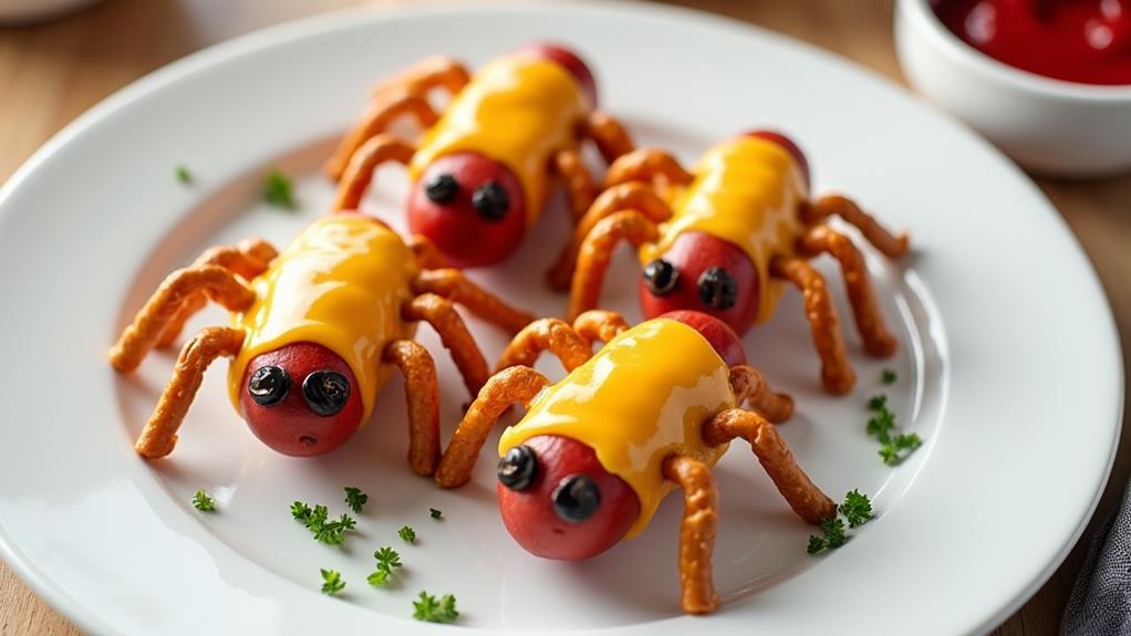 creepy crawler culinary dish