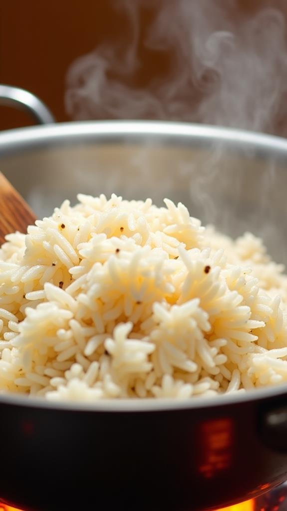 crispy stir fry rice preparation