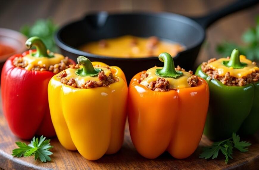 delicious stuffed bell peppers