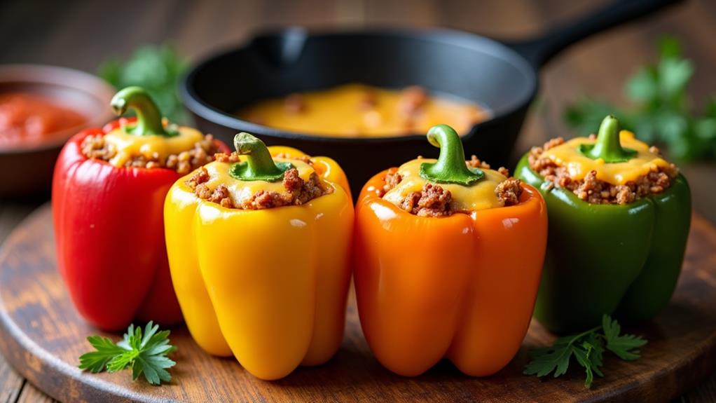 delicious stuffed bell peppers