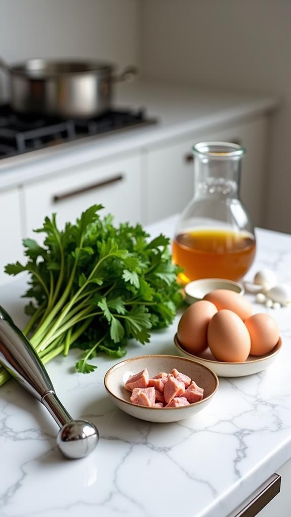 gather ingredients and tools