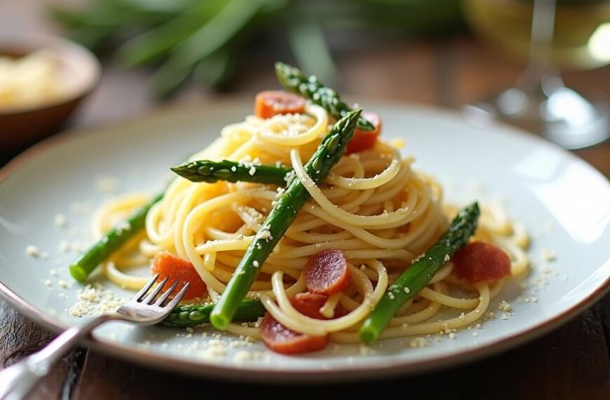 gennaro s asparagus carbonara recipe