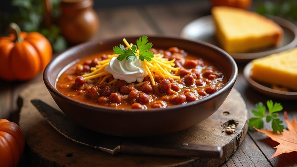 hearty pumpkin chili recipe