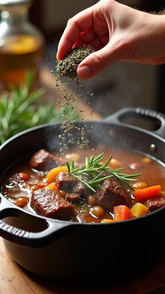 herbs and seasonings addition