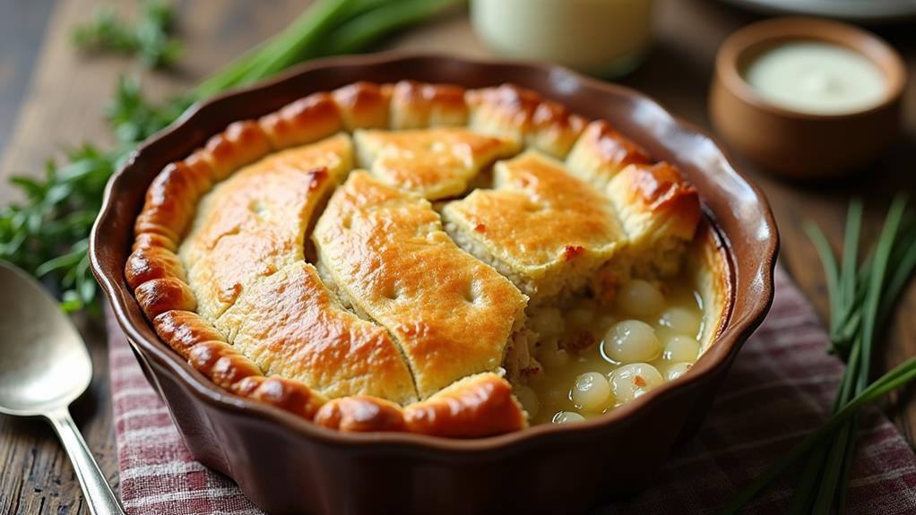 herby chicken pot pie