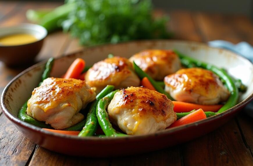 honey mustard chicken thighs