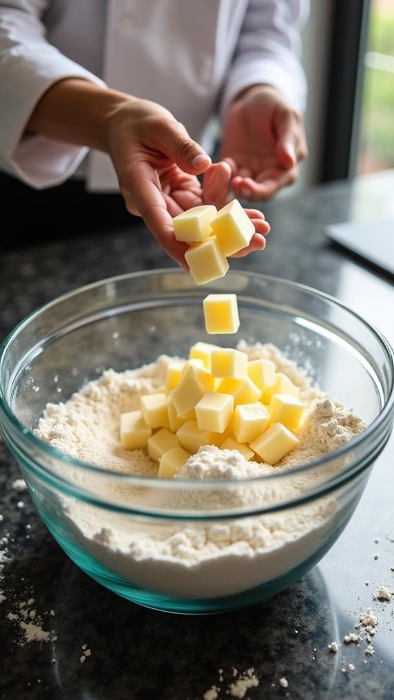 incorporate butter thoroughly mixture