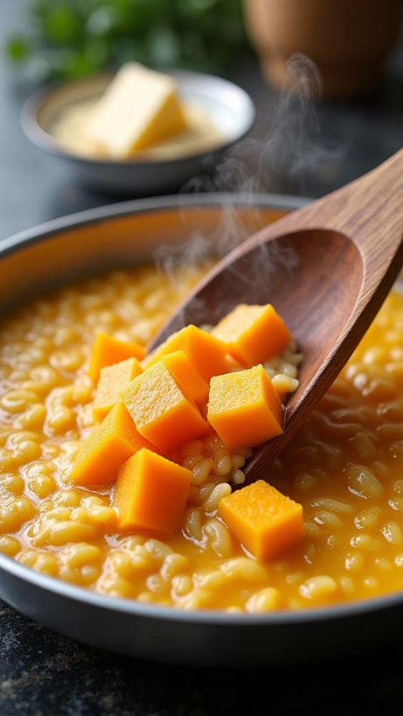 incorporate roasted squash mixture