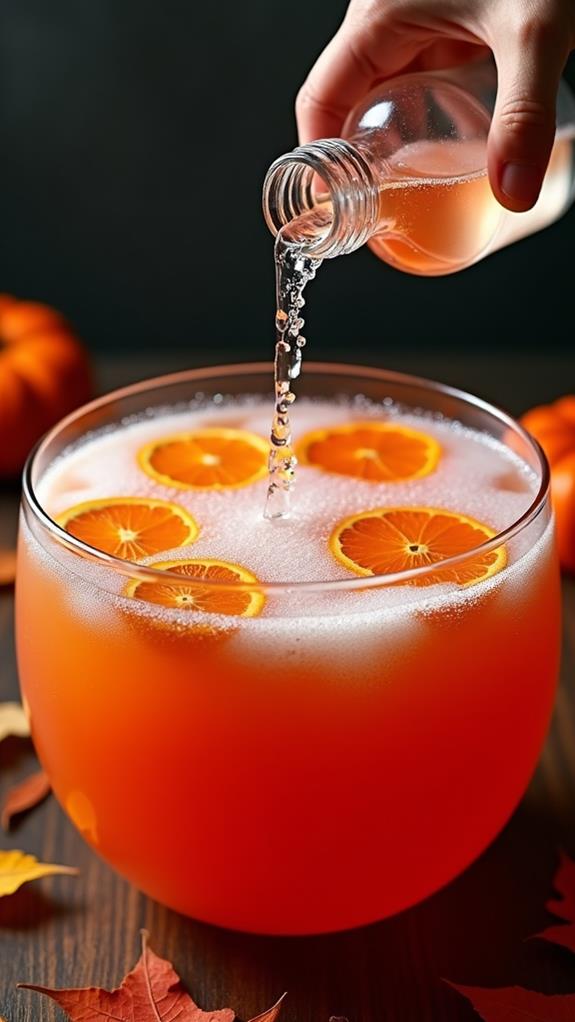 incorporate sparkling water