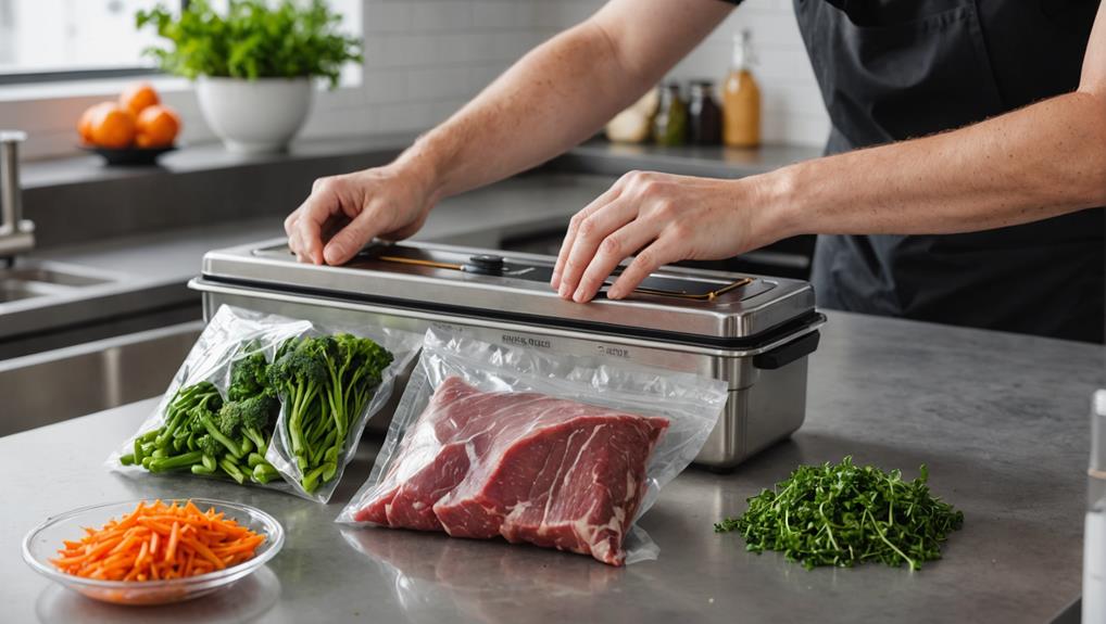 ingredient preparation and sealing