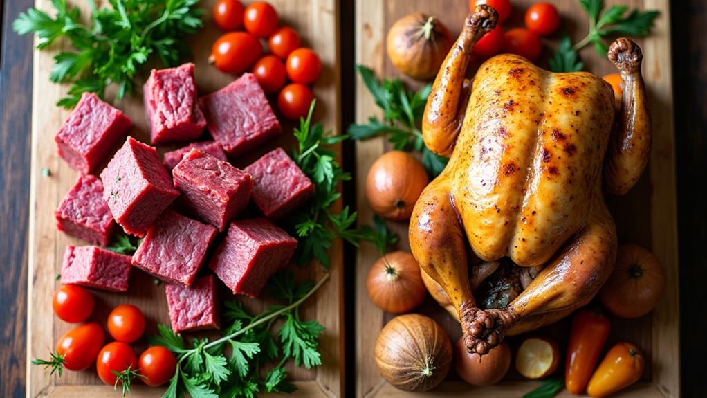 ingredient selection and preparation