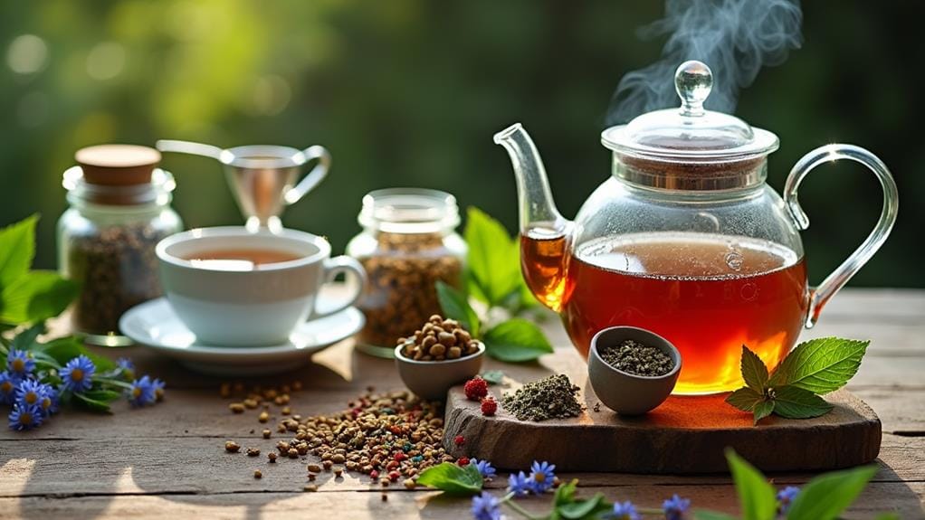 personalized herbal tea creations