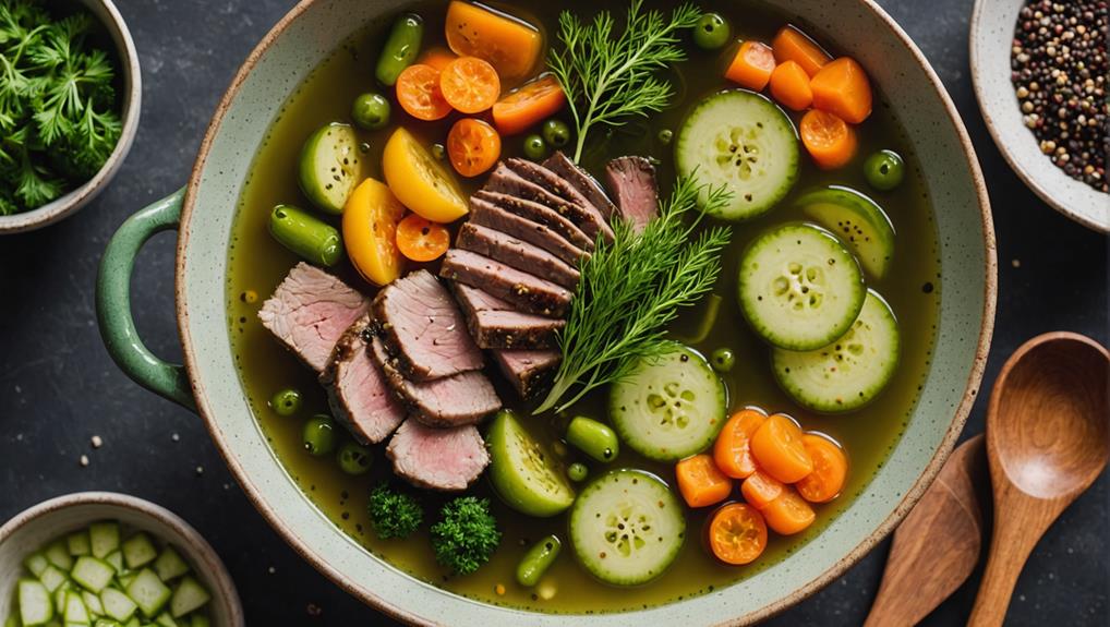 pickle brine cooking technique