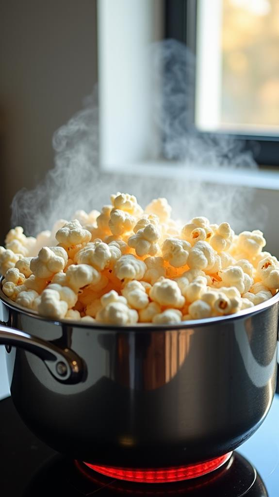 pop popcorn kernels preparation