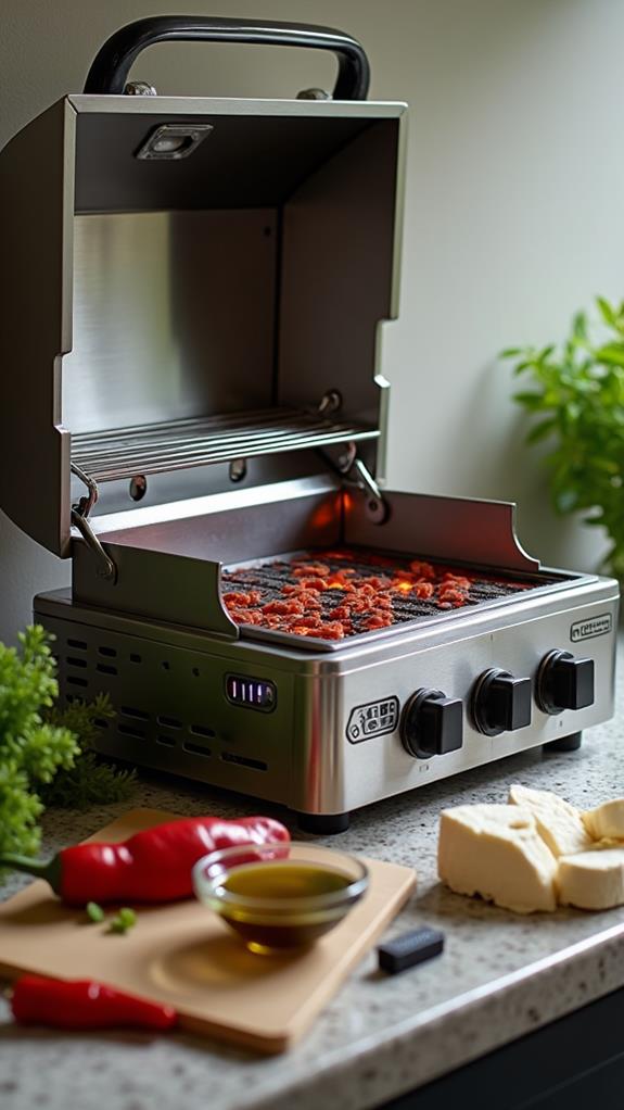 preheat grill or broiler