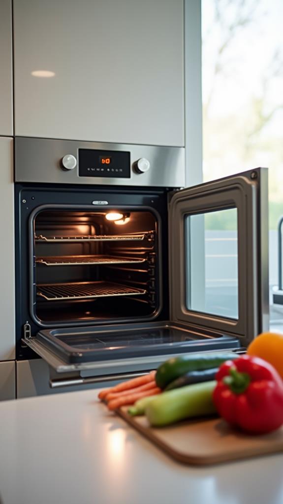 preheat oven for vegetables