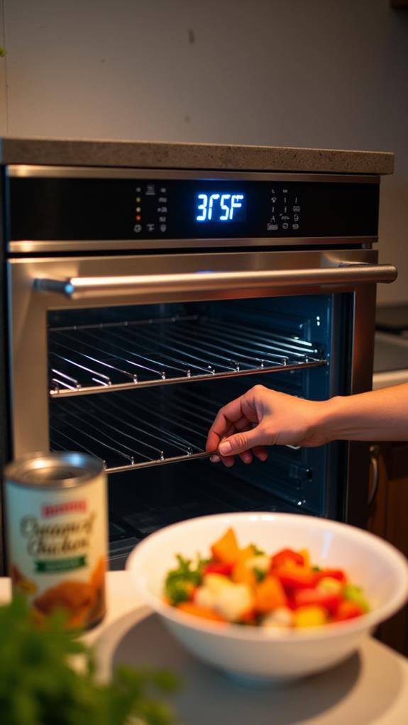 preheat oven to 375 f