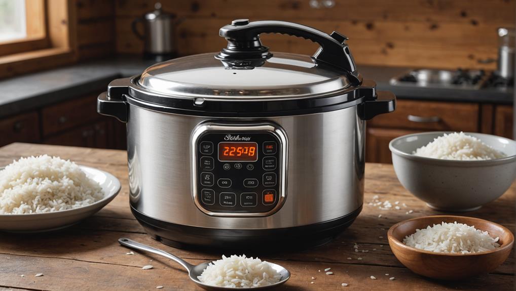 pressure cooker rice perfection