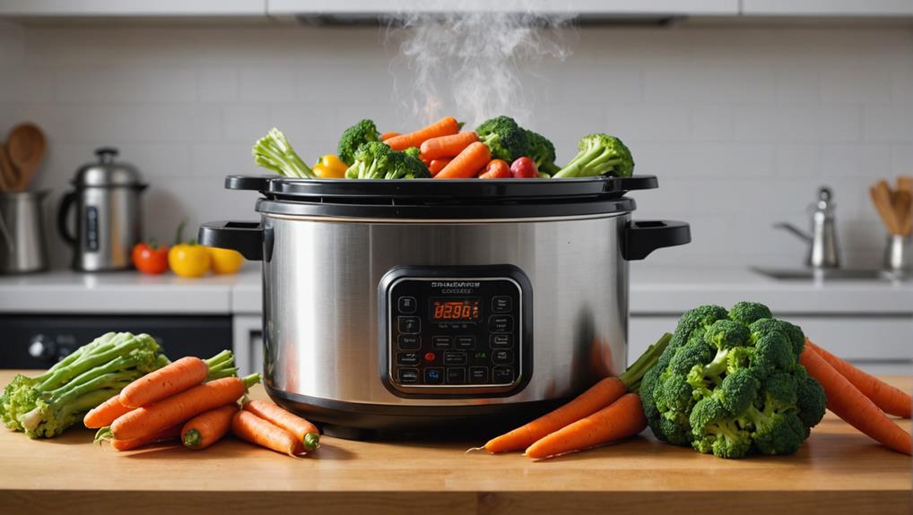 pressure cooking veggie treasures