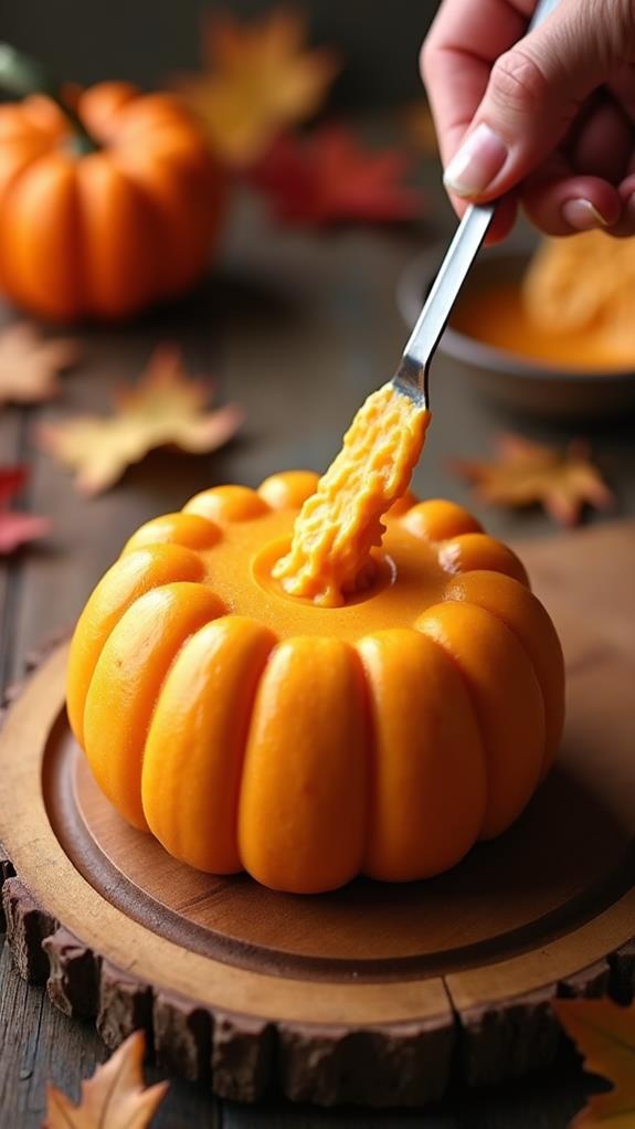 pumpkin form shaping process