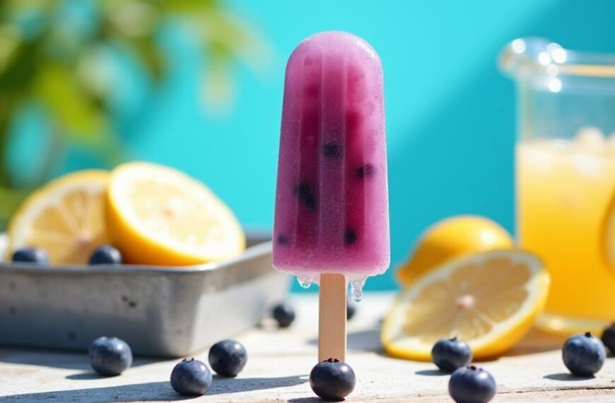 refreshing blueberry lemonade treats