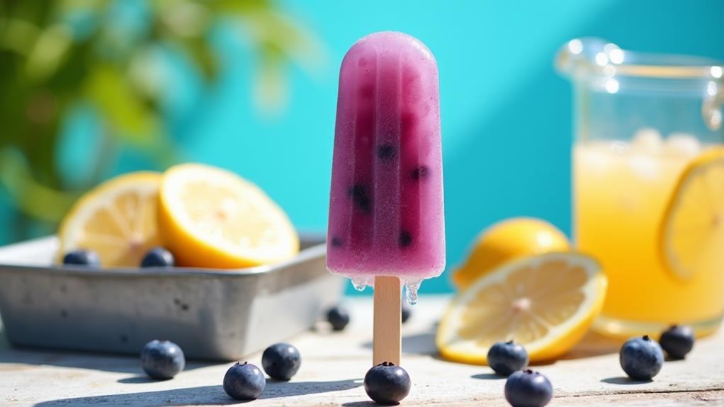 refreshing blueberry lemonade treats