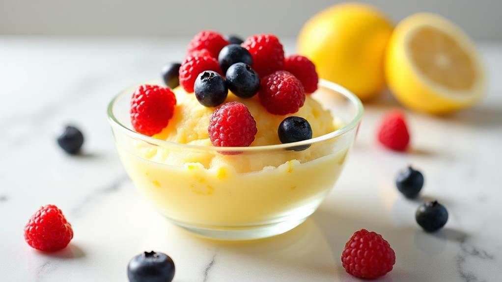 refreshing lemon berry delight