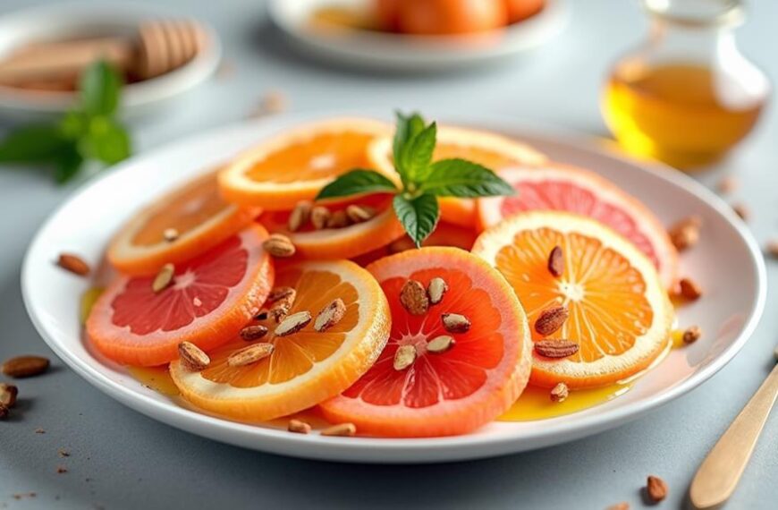 refreshing seasonal citrus medley