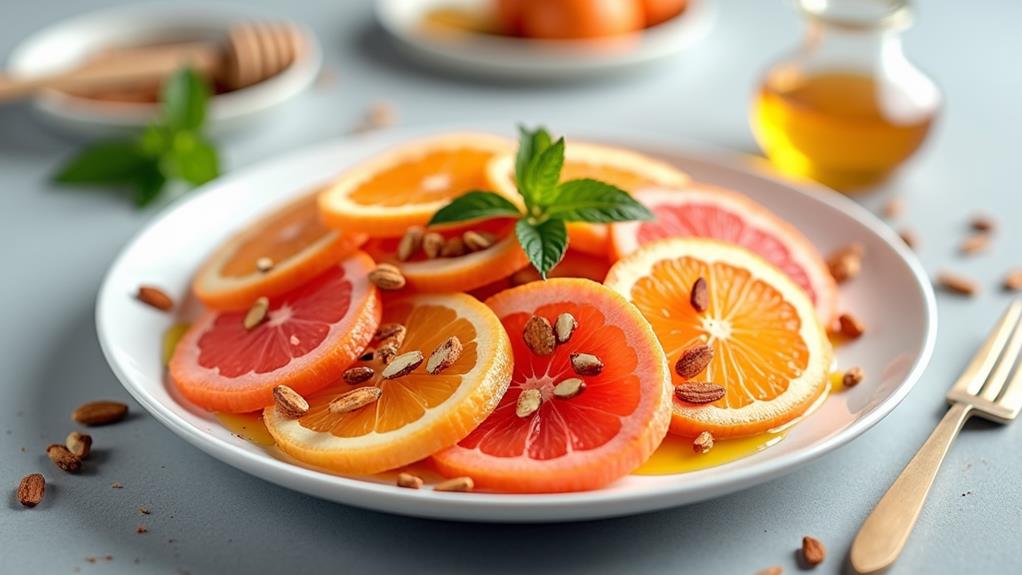 refreshing seasonal citrus medley