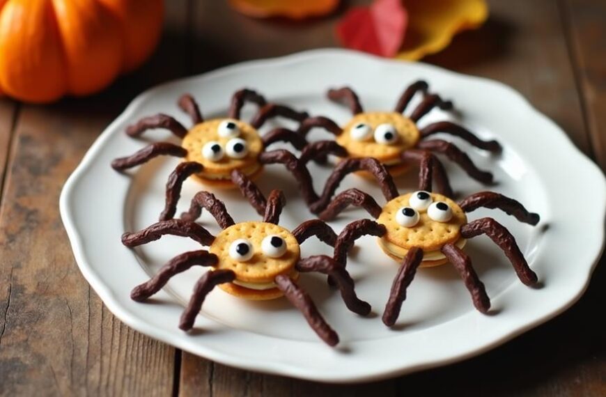 ritz cracker spider snack