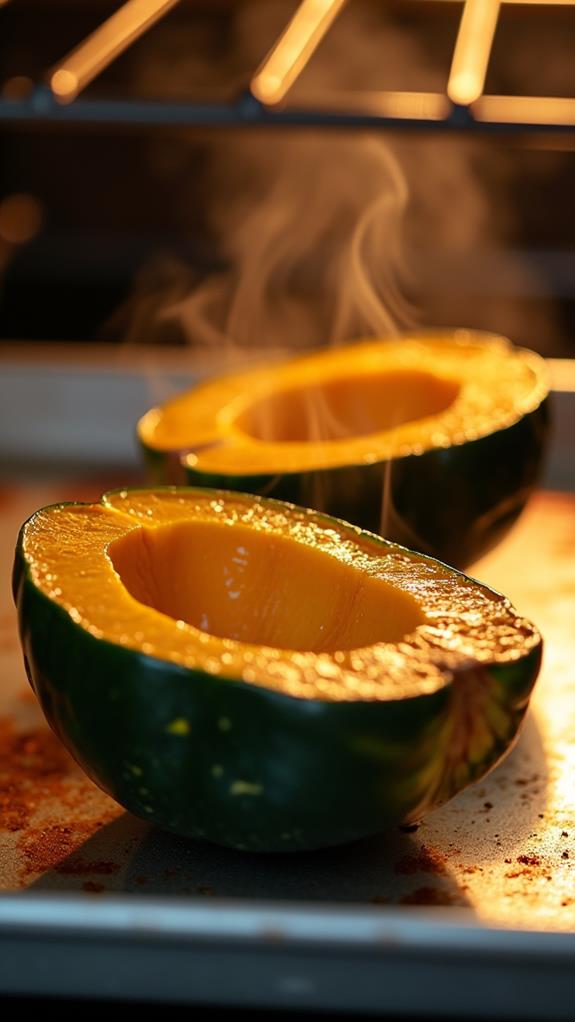 roast squash until tender