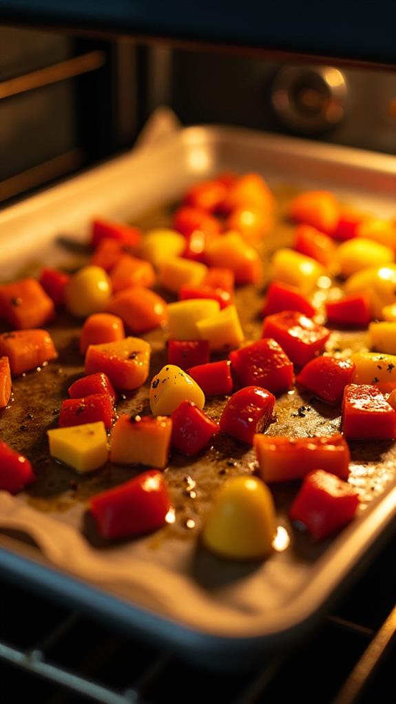 roast vegetables in oven
