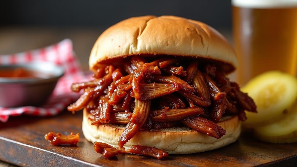 savory bbq pulled pork