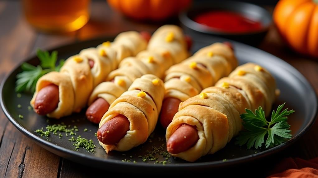 savory crescent roll snacks