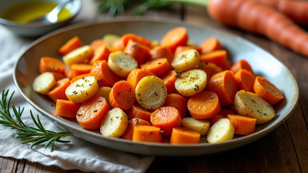 savory roasted vegetable mix