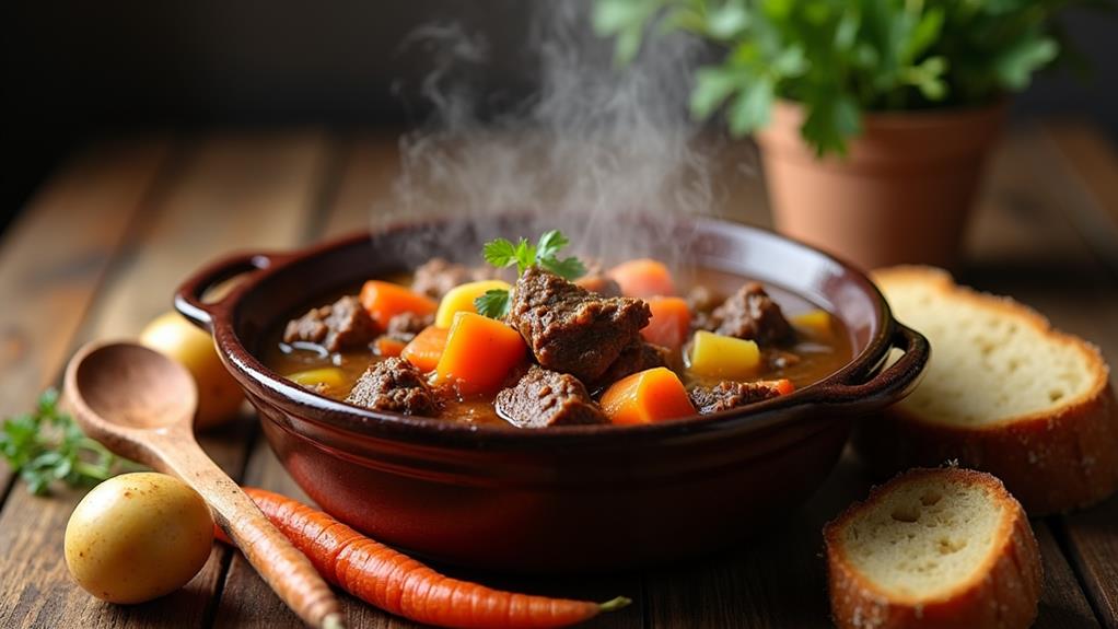 savory stew with vegetables