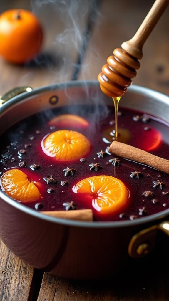 season with spices honey