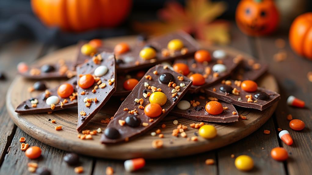 spooky sweet chocolate treats